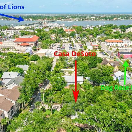 Casa Desoto - Luxury Downtown Oasis Villa Сент Августин Екстериор снимка
